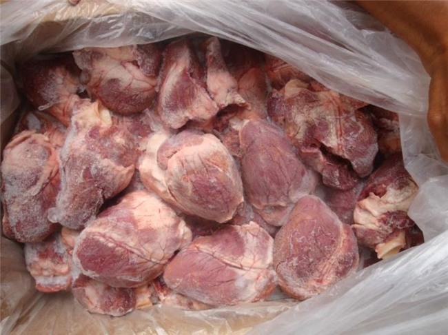 Thực phẩm bẩn, thực phẩm độc hại, phụ phẩm động vật, nội tạng động vật, thịt nhập khẩu