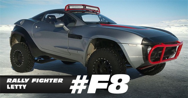 Chiếc xe địa hình Rally Fighter do vai nữ chính Letty Ortiz điều khiển.