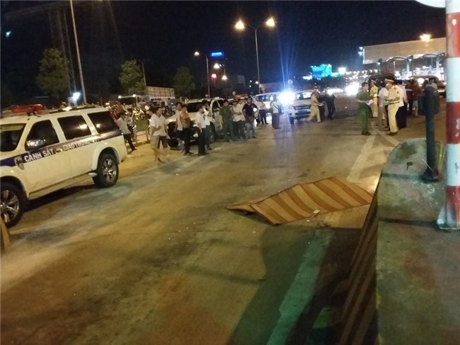 CSGT, đồng nai, trạm thu phí, cảnh sát giao thông tử vong