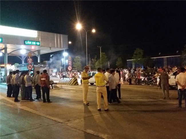 CSGT, đồng nai, trạm thu phí, cảnh sát giao thông tử vong