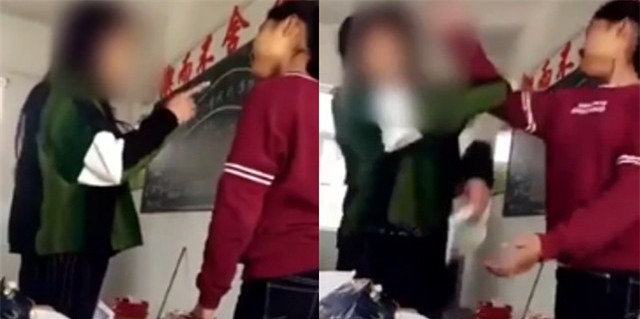 co giao va nu sinh tat nhau trong lop, phan ung bat ngo tu cong dong mang - 1