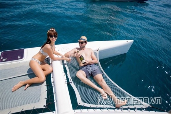 sao việt, hà anh, siêu mẫu hà anh, hà anh bikini, chồng hà anh, ảnh mới hà anh