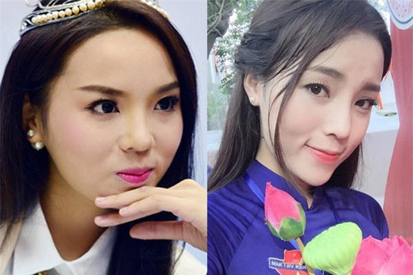 Suốt từ ngày đầu đăng quang đến bây giờ, Kỳ Duyên liên tiếp vướng nghi án thẩm mỹ với gương mặt dài ngoằng, khác lạ - Ảnh 6.