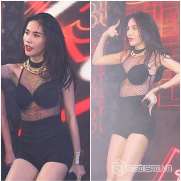 Ca sĩ thủy tiên,thủy tiên lộ nội y,bà xã lê công vinh