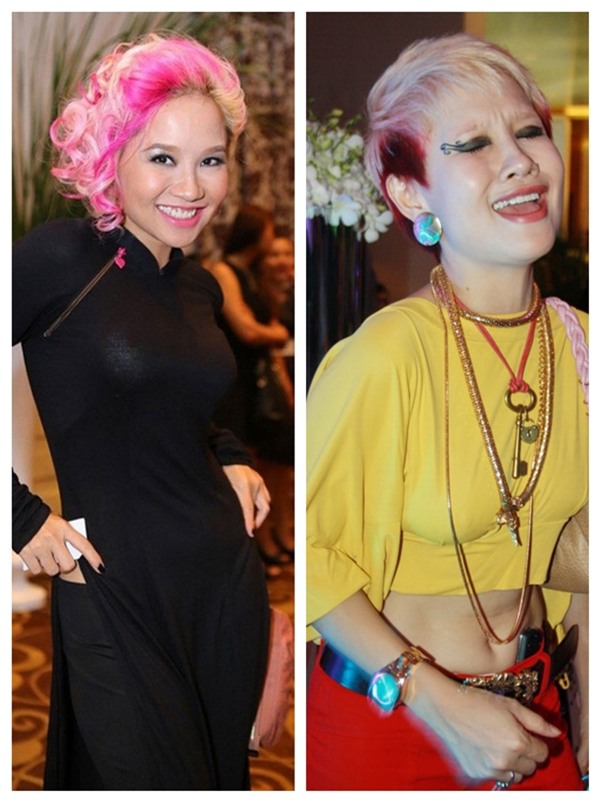 Sao Viet&nbsp;doi mau toc: Nguoi tro nen cuc 'chat', nguoi voi va nhuom lai