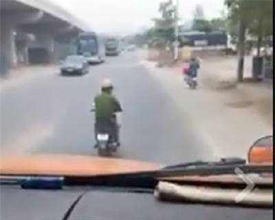 Chiến sỹ CSGT-TT liên tục