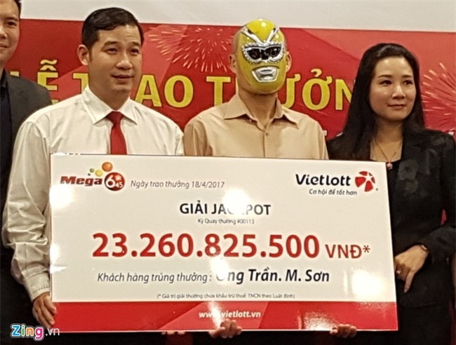 Lan dau tien co nguoi nhan giai xo so cong khai ten ho hinh anh 1