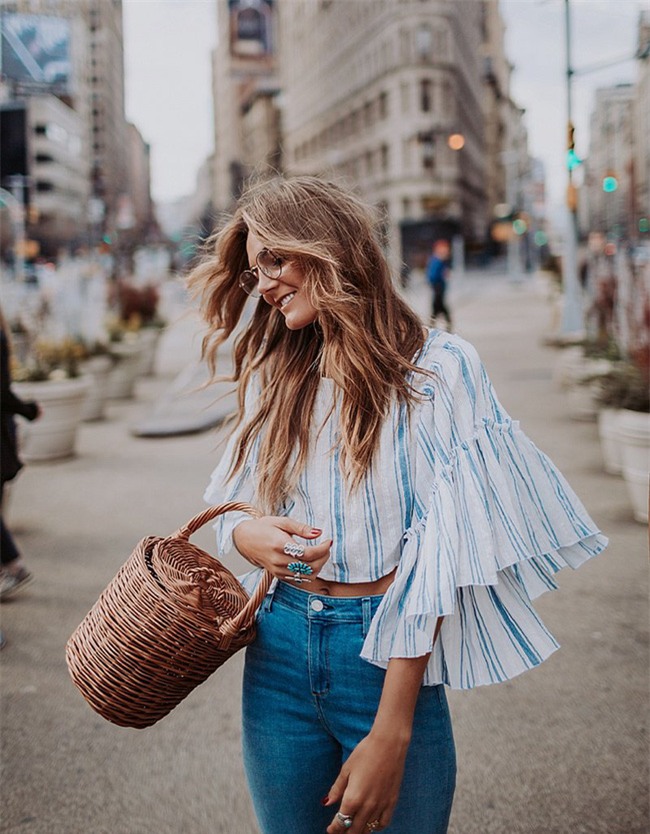 Hè này, phụ kiện bằng cói toàn kiểu đẹp xinh, ưng không chịu được - Ảnh 13.