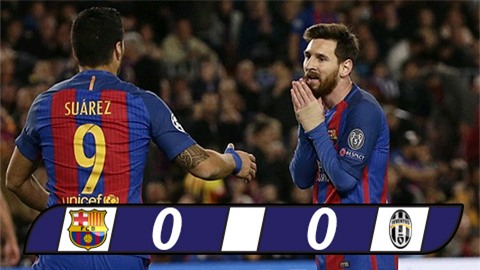MSN bất lực, Barca dừng chân tại tứ kết