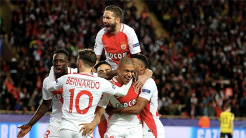 Monaco sớm giành lợi thế dẫn bàn ngay phút thứ 3