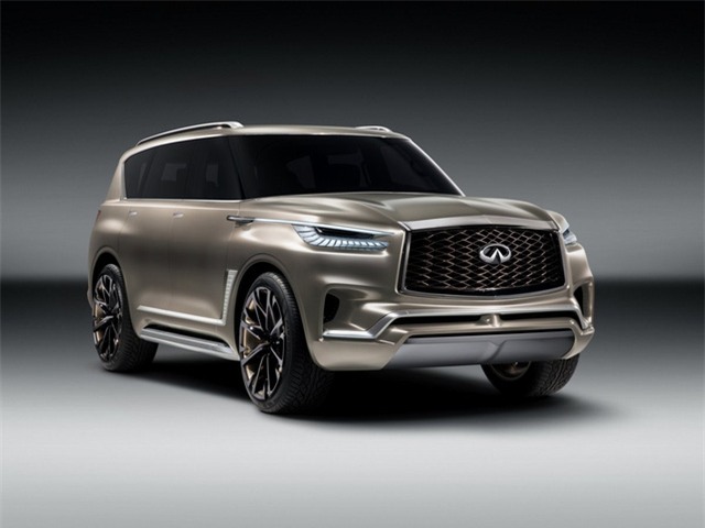 Infiniti giới thiệu một mẫu SUV cỡ lớn có thiết kế cực ngầu và nam tính - QX80 Monograph. Có thể nói đây là một trong những chiếc xe nổi bật nhất của New York Auto Show năm nay.
