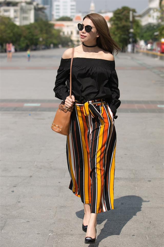 Angela Phương Trinh dìm chiều cao bằng quần loe quá khổ, Đỗ Mỹ Linh chững chạc với tóc uốn xoăn - Ảnh 17.