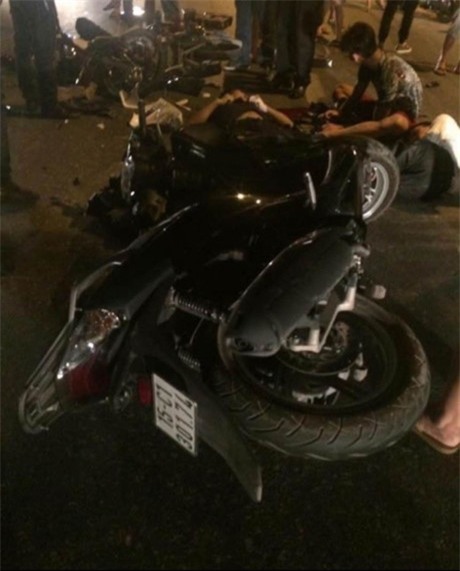 Hai Phong: Tai nan kinh hoang, it nhat 2 nguoi tu vong - Anh 1