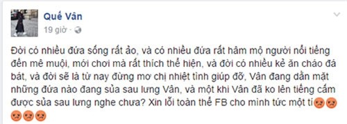 que van dang dan "da xeo" gay soc sau khi ly qui khanh benh ho ngoc ha - 1