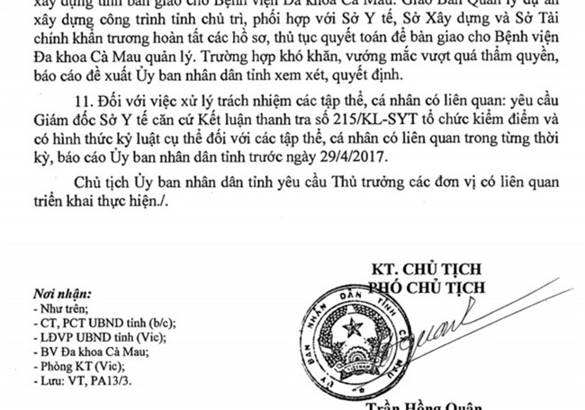 Ky luat bac si khong chiu lam giam doc benh vien huyen hinh anh 2