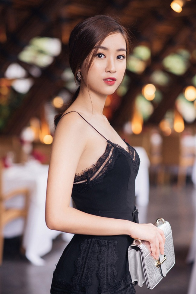Hoa hậu Đỗ Mỹ Linh khoe vẻ đẹp trong sáng và nụ cười như mùa thu tỏa nắng - Ảnh 8.