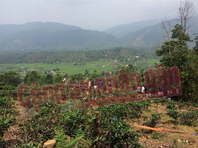 Hiện trường nơi xảy ra vụ việc