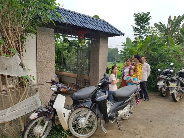 Ngôi nhà nạn nhân nơi phát hiện sự việc. Ảnh: N.T