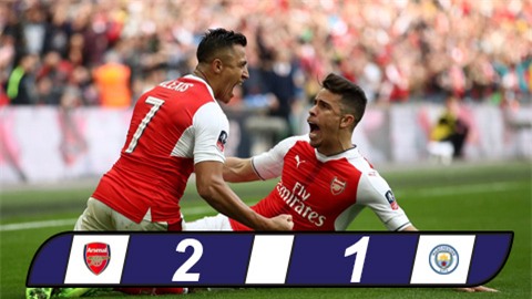 Sanchez bùng nổ trong hiệp phụ đưa Arsenal vào chung kết FA Cup