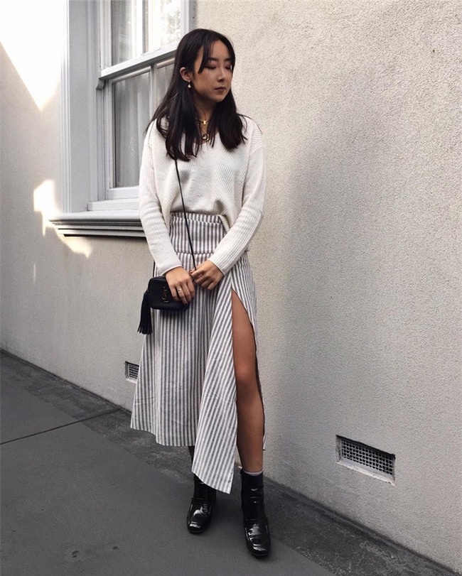 Street style các quý cô châu Á: Vừa điệu đà vừa sexy hết nấc! - Ảnh 16.