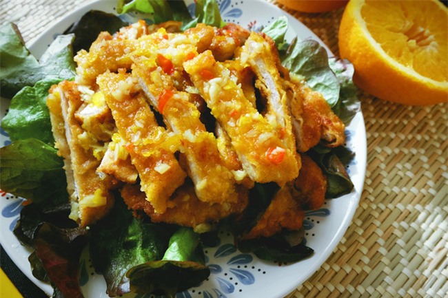 Thịt chiên giòn sốt cam ai ăn cũng sẽ phải khen ngon nức nở - Ảnh 11.