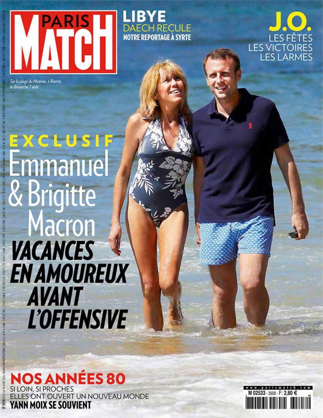 Những bức ảnh tình tứ của vợ chồng ứng viên tổng thống Pháp - Ảnh 3.
