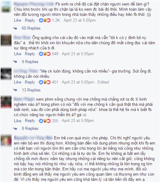 kho so vi "song chung voi me... nguoi yeu tren facebook" - 1