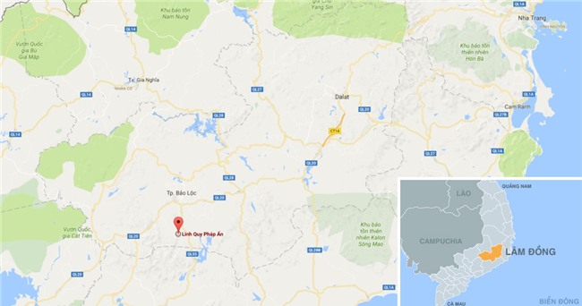 Hon nhau, nam bo ra san chua Linh Quy Phap An chup anh hinh anh 14