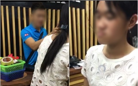 Cô gái trẻ ăn trộm tiền ngay ngày đầu tiên đi làm bị chủ shop tát vào mặt rồi đuổi đi - Ảnh 2.