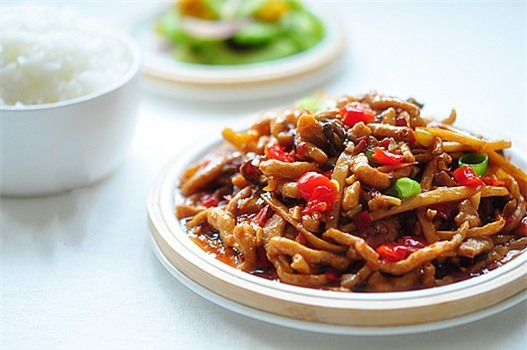 Thịt sốt măng nấm - món mặn ngon cơm - Ảnh 4.