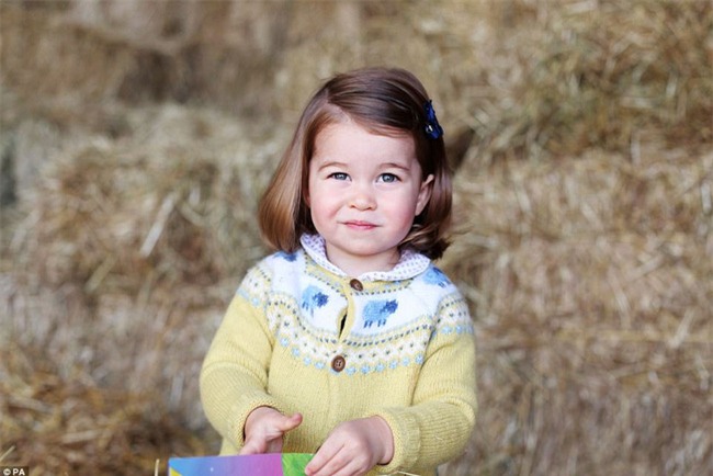 Công chúa nhỏ nước Anh xinh xắn và lớn bổng trong bức ảnh mừng sinh nhật lần thứ 2 - Ảnh 1.