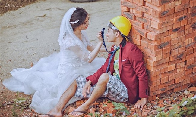 “phat sot” voi bo anh cuoi co dau, chu re di... phu ho - 4