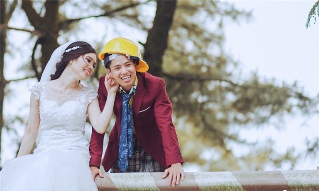 “phat sot” voi bo anh cuoi co dau, chu re di... phu ho - 5