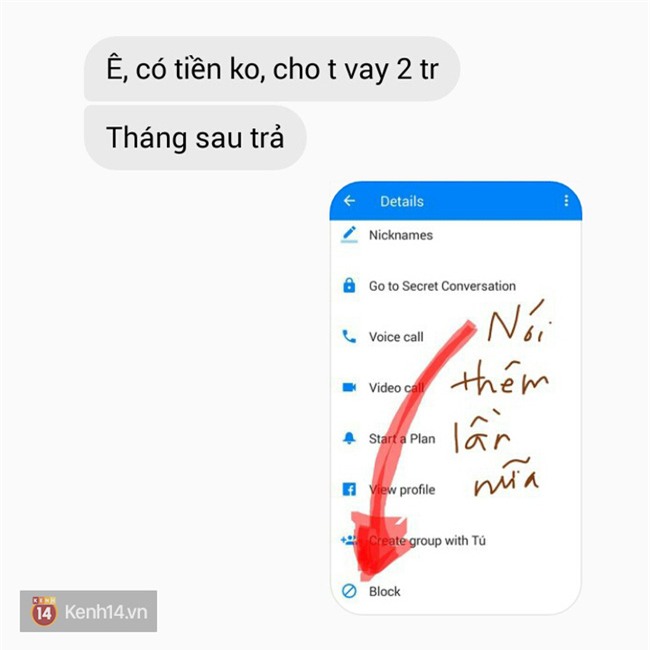 Bạn thử nhắn tin hỏi vay bạn thân của bạn 2 triệu đi xem chúng nó trả lời thế nào - Ảnh 15.