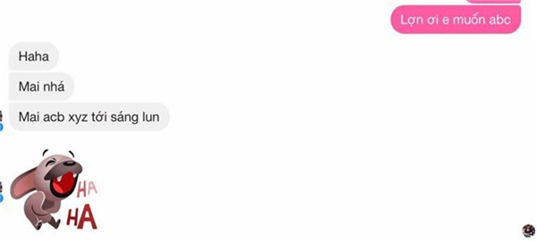 chet cuoi khi cac chang sap bay vi ban gai nhan tin doi "abc" - 3