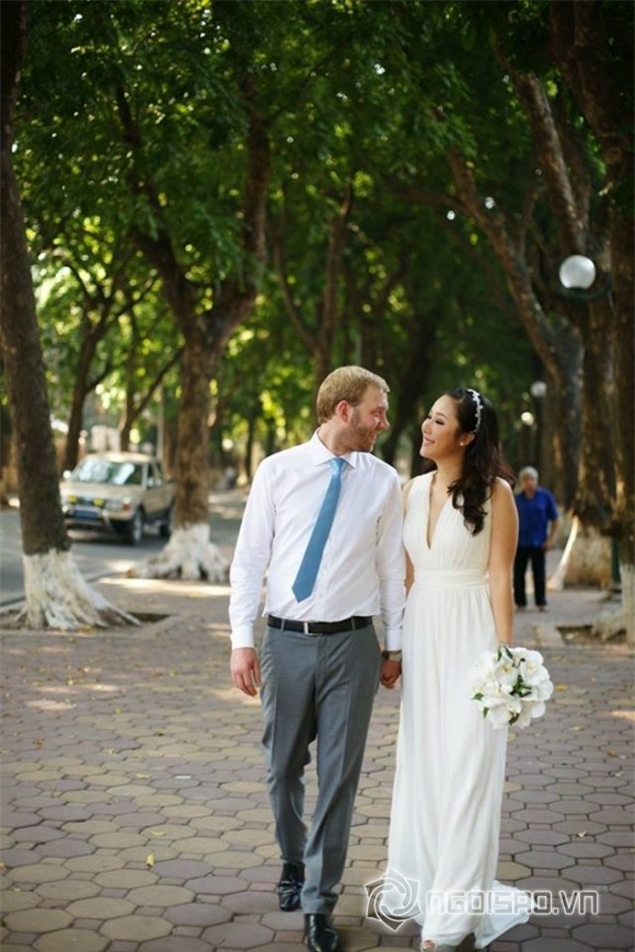 Hoa hậu Ngô Phương Lan, Hoa hậu Việt, sao Việt, hoa hậu Ngô Phương Lan kết hôn, chồng Tây của Ngô Phương Lan