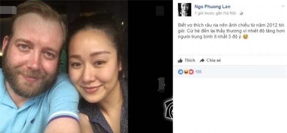 Hoa hậu Ngô Phương Lan, Hoa hậu Việt, sao Việt, hoa hậu Ngô Phương Lan kết hôn, chồng Tây của Ngô Phương Lan