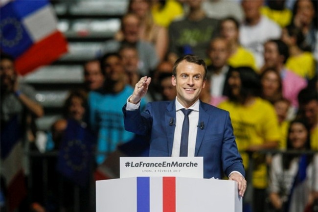 Ong Macron dac cu tong thong Phap hinh anh 1