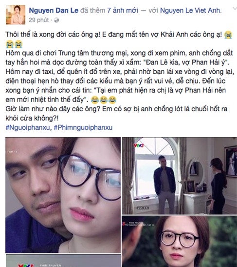 Đan Lê sợ chồng giận khi ra đường được gọi là vợ Phan Hải - Ảnh 1.