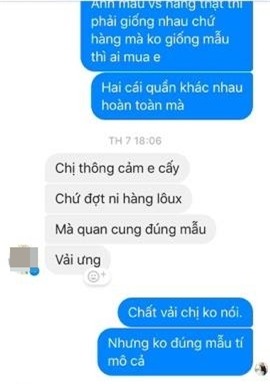 Cô nàng mua quần bánh bèo nhận về quần cứng đơ, đã thế còn phải trả tiền đắt hơn hẳn giá bán trên mạng - Ảnh 4.