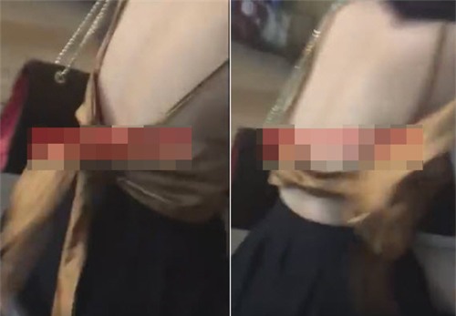 2 co gai mac sexy ngoai duong bi nam thanh nien lam dieu khien dan mang phan no - 2