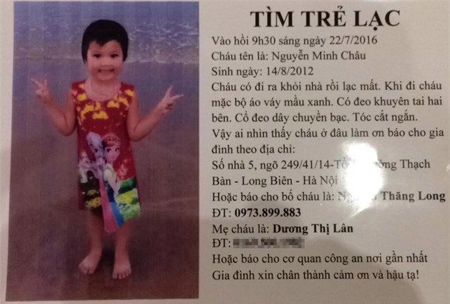 Bố của bé gái mất tích hơn 9 tháng chưa tìm thấy: Nếu con về, bố sẽ bỏ thói quen hút thuốc lá vì con - Ảnh 5.