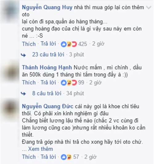 chi em hoang mang voi me bim sua mot thang tieu het 70 trieu, len mang hoi meo tiet kiem - 3