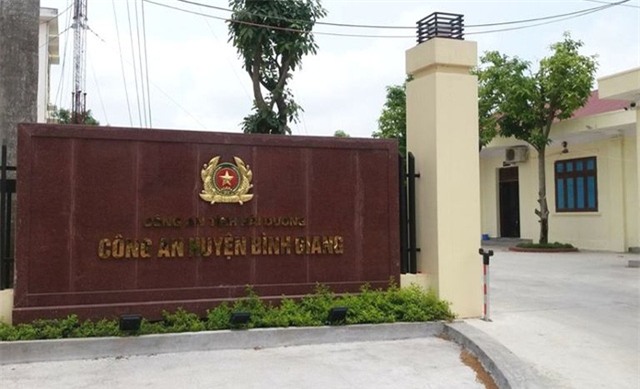 
Đại uý Lê Xuân Thành, cán bộ Đội CSGT Công an huyện Bình Giang bị đình chỉ công tác để điều tra liên quan vụ tai nạn tối 4/5. Ảnh: Đ.Tuỳ
