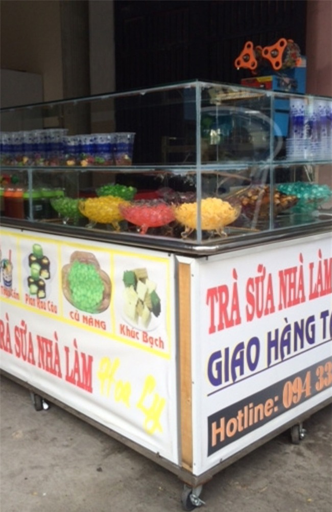 thực phẩm bẩn, trà sữa