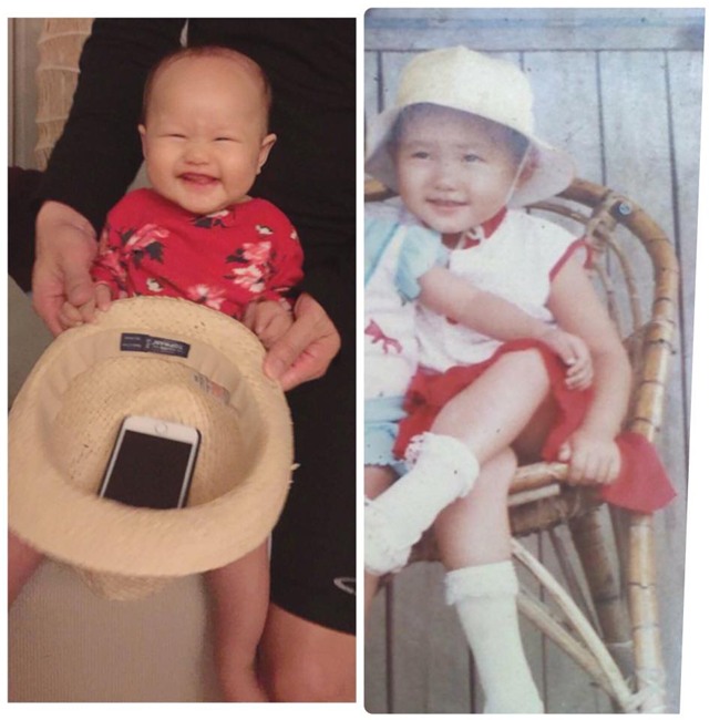 phan nhu thao mang nang de dau nhung con gai lai 'dinh bo nhu keo dan sat' - 2