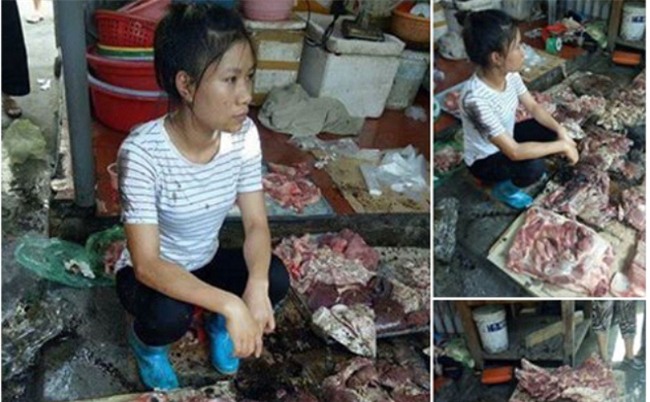 Người bán thịt lợn giá rẻ bị nhiều kẻ xăm trổ doạ 