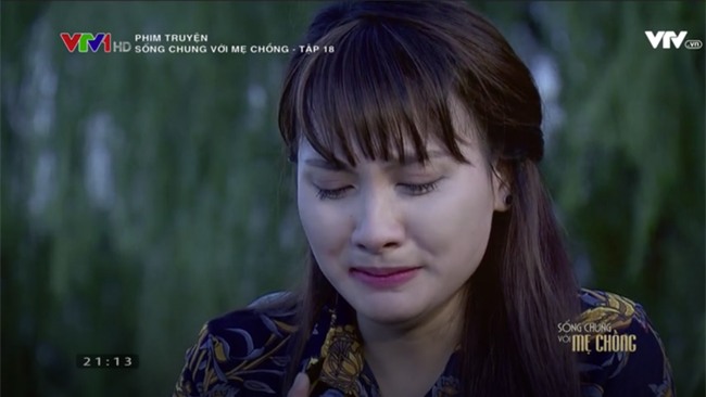 Sống chung với mẹ chồng tập 18: Bị chồng đánh đến chảy máu, Vân bỏ nhà ra đi - Ảnh 9.