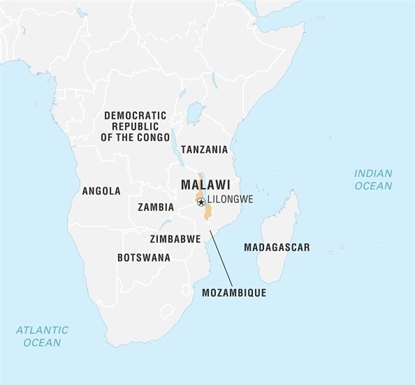 Noi so bi chat tay chan cua nguoi bach tang Malawi hinh anh 1