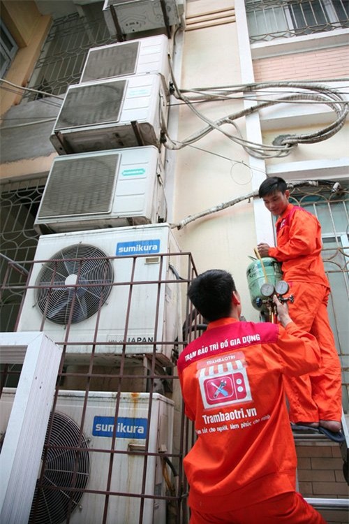 thợ điều hòa, bảo dưỡng điều hòa, điều hòa, tiết kiệm điện